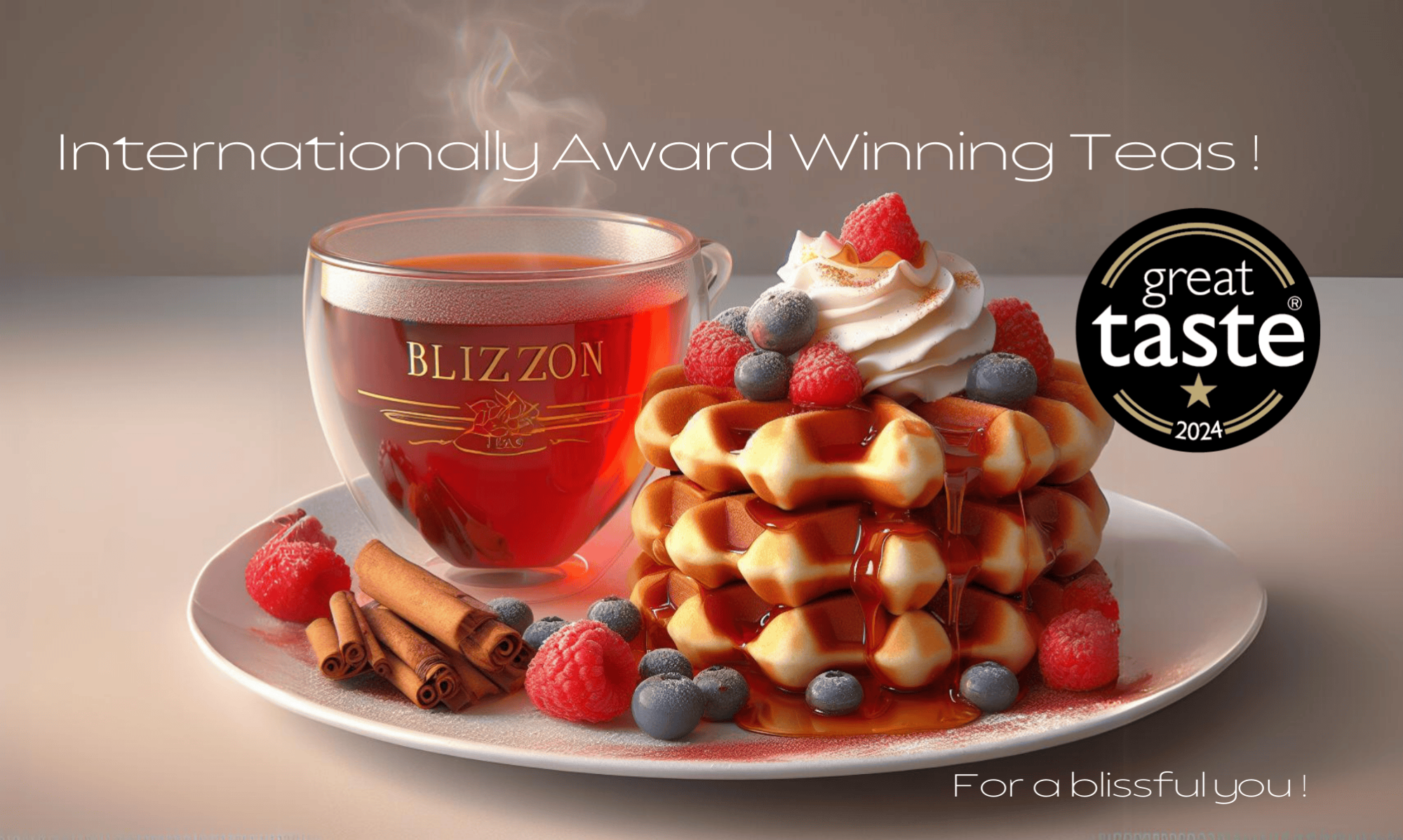 Blizzon teas, internationally award winning teas